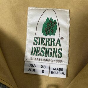 美品 アメリカ製 SIERRA DESIGNS ショート マウンテンパーカー S USA シェラデザイン ブラウン brown short mountain parka国内正規品の画像5