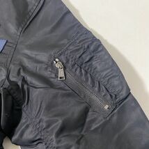 新品未使用品 polo Ralph Lauren MA-1 フライト ジャケット M ブラック 黒 ポロ ラルフローレン ボンバー ワッペン ミリタリー_画像8