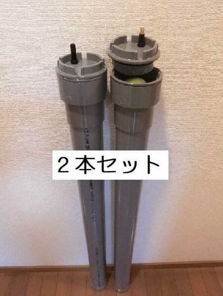 （２本セット）テニスボール圧力保持器（２本で３２球収納）