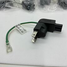 ◎未使用JET LINETEK　 LT-109 3P ミッキー型 ACアダプタ用Ｌ型ダイレクトプラグ　変換3Pプラグ 12A 125V　10個_画像3