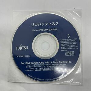 (E049)富士通 FMV-LIFEBOOK (C8240) Windows xpモデル リカバリディスクセットの画像5
