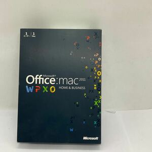 (E093) Microsoft Office mac 2011 Home & Business 正規品 通常版 ワード エクセル パワーポイント