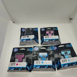 ◎(048)HP 177 純正 インクカートリッジ 5色セット　期限切れ