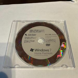 (E10) 中古 Microsoft Windows 7 Home Premium DVD+ Windows PROプロダクトキー　中古品