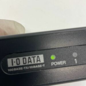 ◎(D364) 中古 I-O DATA　ETX-ESH5K　5ポートレイヤー2スイッチングハブ　通電確認済み