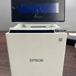 A2763)印刷枚数少 epson エプソン 業務用・レシートプリンター・TM-m30II 動作品 カスタマーディスプレイ付きの画像2