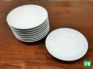 【9枚セット】 大皿 白色 直径248×高さ48ｍｍ プレート 食器 [3]