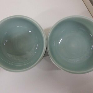 【8個セット】小鉢 青系 陶器 小ぶり 内径100mm 外径110×高さ42mm 食器 和食器 器 厨房用品 [2]の画像2