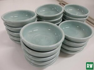 【24個セット】中鉢 鉢 深皿 青系 陶器 内径130mm 外径150×高さ50mm 食器 和食器 焼き物 器 厨房用品 [2]