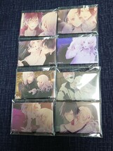 DIABOLIK LOVERS DARK FATE スクエア 缶バッジ 8個セット アヤト スバル ライト レイジ コウ アズサ カルラ シン ディアラバ_画像1