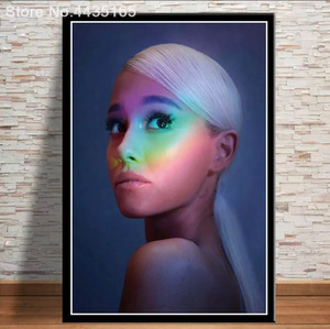 アリアナ グランデ No Tears Left To Cry キャンバス アート ポスター 絵 新品 即納