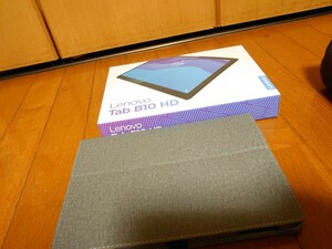 中古美品（利用期間少ない）ケース付き■Lenovo Tab B10 HD■ BLACK■