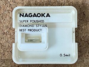 NAGAOKA N-86 SUPER POLISHED 0.5mil DIAMOND STYLUS レコード交換針