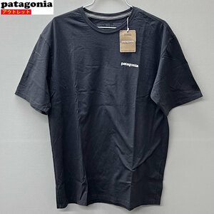 【72596BS】未使用・アウトレット処分品　patagonia/パタゴニア　半袖 ミッション オーガニック Tシャツ　37529　インクブラック メンズ M