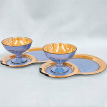 【AC-7】中古　Noritake ノリタケ　デザートカップ　スナックセットカップ＆ソーサー　2客_画像1