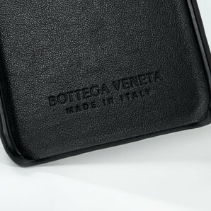 【72887BS】未使用・展示品 BOTTEGA VENETA ボッテガ イントレチャート レザー iPhoneケース イタリア製 iPhoneX/XS スマホ カバーの画像6