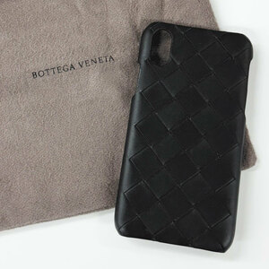 【72887BS】未使用・展示品　BOTTEGA VENETA ボッテガ　イントレチャート レザー iPhoneケース　イタリア製　iPhoneX/XS　スマホ カバー