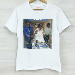 【HS307】中古　Supreme シュプリーム　Rap A Lot Records Geto Boys Tee　ゲトーボーイズ プリント Tシャツ　白　USA製　メンズ M