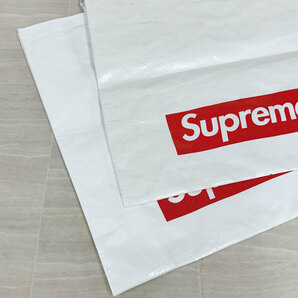 【HA929】 Supreme シュプリーム ボックスロゴ ショッパー 4枚セット 白 ショップ袋 エコバッグ 等にも Supreme bag 大、中、小の画像5