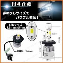 スズキ エブリィ エブリイ ワゴン バン da17w da64v da64w da17 da17v h4 led ヘッドライト バルブ 4wd 純正 左右 6500K 中古車 車中泊_画像8