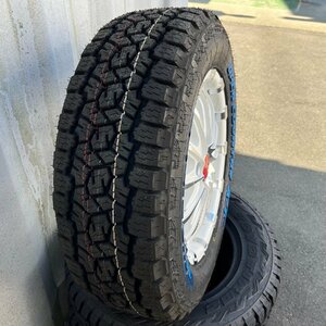 車検対応 ハイエース レジアスエース 16インチ タイヤホイールセット BD12 TOYO オープンカントリー AT 215/65R16 1台分 ホワイトレター