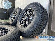 即納 スタッドレス Jeep JK JL ラングラー タイヤ ホイールセット SAILUN WST3 265/70R17 265/65R17 4本セット 1台分 ノーマル車高OK_画像5