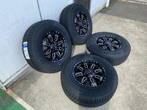 即納 スタッドレス プラド ハイラックス サーフ FJ H3 パジェロ SAILUN ICE BLAZER WST3 265/70R17 265/65R17 新品4本セット Balano_画像3