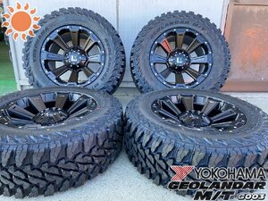 LX600（OFFROAD,EXECUTIVE 含む）17インチ タイヤホイールセット 4本セット 1台分 ヨコハマ ジオランダー G003 265/70R17 DeathRock