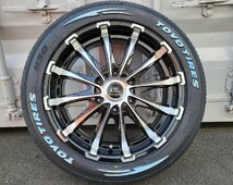 200系ハイエース レジアスエース BD12!! TOYO H30 215/60R17 17インチ 車検対応 タイヤホイール4本セット Bounty Collection_画像1