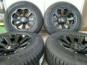 即納 スタッドレス SAILUN WST3 265/70R17 265/65R17 ハイラックス プラド サーフ タイヤホイールセット 17インチ DeathRock