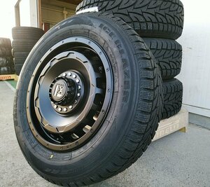 即納 スタッドレス タイヤホイールセット 新品4本 ジムニー シエラ JB74W SAILUN WSTX 215/70R16 225/70R16 SwaGGer 16インチ