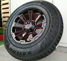 即納 翌日発送 スタッドレス SAILUN WST3 265/70R17 265/65R17 ハイラックス プラド サーフ タイヤホイール 17インチ DeathRock_画像7