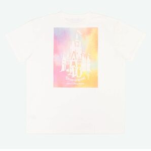 東京　ディズニー　ランド　40周年　ドリームゴーラウンド　Tシャツ　ビッグシルエット　ユニセックス　ワンサイズ　虹