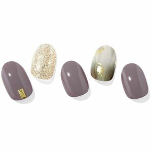 【ohora】オホーラ Gel Nail ジェルネイルシールSilky Greige (新品・未使用)