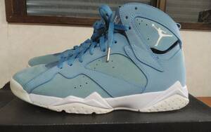 NIKE AIR JORDAN 7 retro PANTONE UNIVER SITY BLUE ユニバーシティブルー 27cm ジョーダン 水色 304775-400