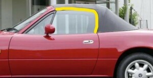 ★超希少 未使用 純正 マツダ ルーフ ウェザー ウエザー ストリップ リテーナー 左右 4点セット ユーノス ロードスター NA6CE NA8C Mazda