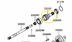 ★生産終了 未使用 純正 三菱 シャフト M/T フロント アウトプット GTO Z15A Z16A エクリプス D27A MITSUBISHI SHAFTM/T FR OUTPUT