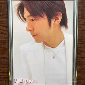 額装品★Mr.Children／桜井和寿③★飾りたくなるカッコよさ！白スーツの桜井さんカッコいい！★当時印刷物★A4サイズ★額入り★送料込み