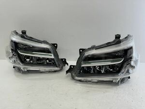 60203 ハイゼット カーゴ S321V S331V アトレーワゴン S321G S331G 後期 純正 左右 ヘッドライト LED ICHIKOH 1970 刻印 えR えL