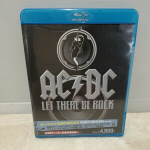 g_t R843 ブルーレイ “ワーナー　ブルーレイ　「AC/DC LET THERE BE ROCK」ケース付き“