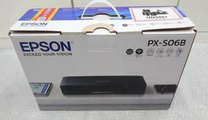 #2942 開封未使用品 EPSON エプソン PX-S06B カラーインクジェット A4 モバイルプリンター 通電未確認　現状保管品 