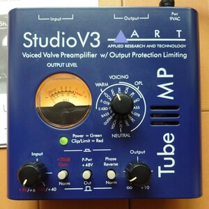 ART Tube MP Studio V3　真空管マイクプリアンプ