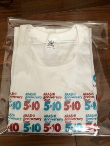 嵐　5×10 Tシャツ　七分袖