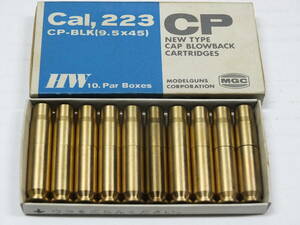 MGC製　モデルガン　M16等用　Cal.223　CPブローバックカートリッジ　10発セット　中古 3