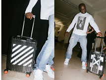 RIMOWA OFF WHITE スケルトン スーツ ケース リモワ オフホワイト ヴァージル ルイヴィトン SUPREME キャリーバッグ Tシャツ パーカー NIKE_画像1