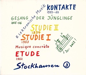 【美品】シュトックハウゼン：Elektronische Musik 1952-1960 Stockhausen 少年の歌