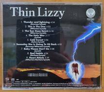 ●THIN LIZZY シン・リジィ●THUNDER AND LIGHTNING サンダー・アンド・ライトニング●CD1枚●国内版●フィル、ジョン・サイクス_画像2