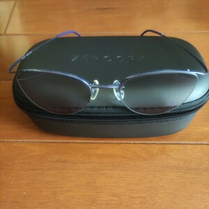 美品　眼鏡市場　メガネ　ゼログラ ZEG-502 