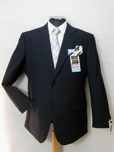 【春夏 特別価格】洗えるスーツ・2釦2パンツ・AB-7・品質重視・ハイグレード仕様・黒/ストライプ