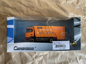 ミニカー Cararana 1/80 SCANIA ゴミ収集車